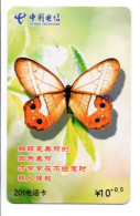 Télécarte Chine PAPILLON Butterfly  Phonecarde (K 260) - China