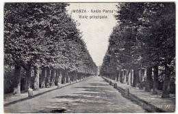 MONZA - REGIO PARCO - VIALE PRINCIPALE - Primi '900 - Vedi Retro - Formato Piccolo - Monza