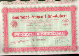ACTION - GAUMONT-Franco-Film-Aubert - Film En Theater