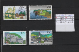 PRIX F. Obl 1639 A 1642 YT 1807 1810 MIC 1800 1802 SCO 2646 2649 GIB Images De L'Allemagne  1995  75/12 - Usados