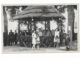 CARTE PHOTO BRIOUDE - Fête Et Buvette - Esplanade De  L' Hotel De Ville - Brioude