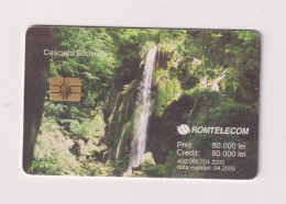 ROMANIA - Waterfall Chip  Phonecard - Romania
