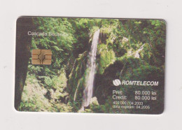 ROMANIA - Waterfall Chip  Phonecard - Roumanie