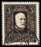 1938. LIECHTENSTEIN. 5 FR. Franz I.   (Michel 171) - JF544587 - Gebruikt