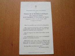 Congrégation De Notre-Dame Du Cénacle - Souveniez-vous De Victoria De La Rochefoucauld-Bayers (Soeur Marguerite Thérèse) - Versailles