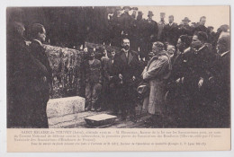 Saint-Hilaire-du-Touvet Isère Comité National De Défense Contre La Tuberculose Pose De La Première Pierre Du Sanatorium - Saint-Hilaire-du-Touvet