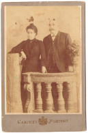 RO 77 - 21001 BUCURESTI, Family, Romania  ( CDV 17/11 Cm ) - Old Real Photo - Anonymous Persons