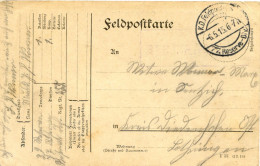 KD Feldpost 77 Reserve DIV 6 5 15 - Kriegsgefangenenpost