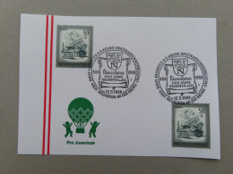 Österreich Pro Juventute - Mit Sonderstempel 12. 10. 1989 Gmunden, Seilbahntagung 1989 (Nr.1038) - Sonstige & Ohne Zuordnung