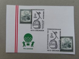 Österreich Pro Juventute - Mit Sonderstempel 12. 10. 1989 Neukirchen, Briefmarkenschau (Nr.1039) - Other & Unclassified