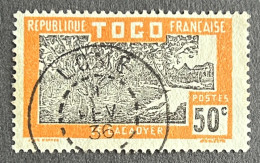 FRTG0136U8 - Agriculture - Cocoa Plantation - 50 C Used Stamp - French Togo - 1924 - Used Stamps