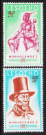 1970. LESOTHO. PMOSHOESHOE I, Complete Set With 2 Stamps. Never Hinged.  (Michel 80-81) - JF544655 - Lesotho (1966-...)