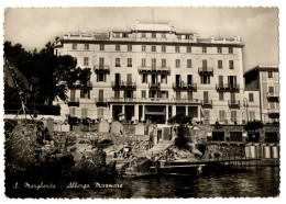 1.7.4 ITALY, GENOVA, HOTEL MIRAMARE, 1949, REAL PHOTO POSTCARD - Genova (Genua)