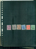 SUISSE TIMBRES DE SERVICE  U.I.T.. 6 VAL NEUFS A PARTIR DE 1.50 EUROS - Dienstzegels