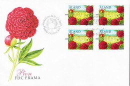 2007. ÅLAND. FRAMA - Slotmaschine/automat Stamp In 4 Different Values On FDC.  (Michel AU 18) - JF544670 - Ålandinseln