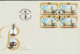 2007. ÅLAND. Bildkunst Tove Jansson In 4block On FDC.  (Michel 280) - JF544674 - Ålandinseln