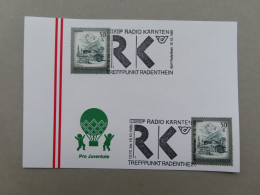 Österreich Pro Juventute - Mit Sonderstempel 13. 10. 1989 Radentheim, Treffpunkt Radio Kärnten (Nr.1040) - Other & Unclassified