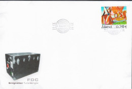 2007. ÅLAND. Ture Bengtz On FDC.  (Michel 286) - JF544683 - Aland