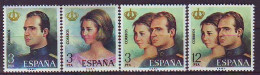 SPAIN 2195-2198,unused - Familles Royales