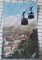 Téléférique De La Bastille. Croisement Des Deux Bennes. - Grenoble