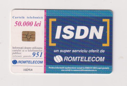 ROMANIA - ISDN Chip  Phonecard - Rumania