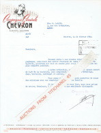 CHEVRON 1962 - Lettre Illustrée De La COMPAGNIE GENERALE DE CHEVRON - Sonstige & Ohne Zuordnung