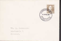 1945. DANMARK. CHRISTIAN X 50 ØRE On FDC KØBENHAVN 19. APRIL 1945.   (Michel 276) - JF544749 - FDC