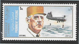 08	23 141		Émirats Arabes Unis - SHARJAH - De Gaulle (General)