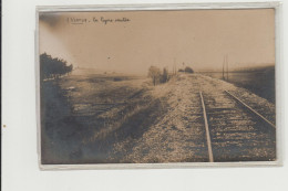 Carte Photo Vertus " La Ligne Sautée " - Vertus