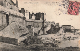 FRANCE - Saint Malo - Les Remparts - La Porte Des Champs - Vauvert - Animé - Carte Postale Ancienne - Saint Malo