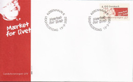 2002. DANMARK. Landsforeningen LEV On FDC 13.3.2002.  (Michel 1305) - JF544772 - Brieven En Documenten