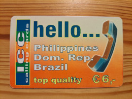 Prepaid Phonecard Austria, ICC - Hello - DUMMY - Oostenrijk