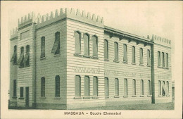 AFRICA - ERITREA - MASSAWA / MASSAUA - SCUOLE ELEMENTARI - EDIT BELTRAMI - 1930s (12520) - Eritrea