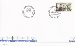 2002. DANMARK. METRO On FDC 25.9.2002.  (Michel 1320) - JF544782 - Covers & Documents