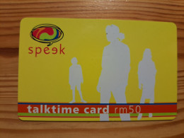 Prepaid Phonecard Malaysia, Celcom, Speek - Malesia