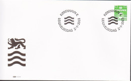 2003. DANMARK. 400 ØRE On FDC 2.1.2003.  (Michel 1326) - JF544794 - Lettres & Documents