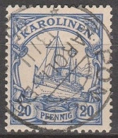 Karolinen    .    Michel   .   10      .     O     .      Gestempelt - Islas Carolinas