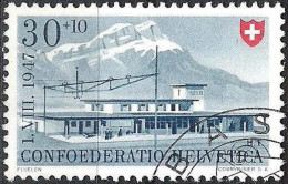 Schweiz Suisse PRO PATRIA 1947: FLÜELEN Zu WII 37 Mi 483 Yv 440 Mit Sonder-Stempel IMABA BASEL (Zu CHF 18.00) - Gebruikt