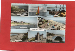 50-----BARNEVILLE-PLAGE----Multi-vues---voir 2 Scans - Barneville