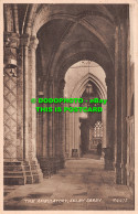 R516511 Selby Abbey. The Ambulatory. Valentine. Sepiatype - World