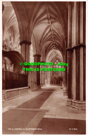 R516295 In Lincoln Cathedral. Valentine. RP. 1943 - World