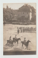 CPA PHOTO - 68 - MASEVAUX - Défilé Devant Le Général JOFFRE Le 14 Juillet 1915 - Cavaliers Dragons à Cheval - RARE - - Masevaux