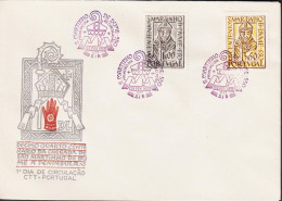 1953. PORTUGAL. Martin Von Braga. Complete Set With 2 Stamps On FDC.  (Michel 807-808) - JF544860 - FDC