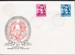 1953. PORTUGAL. Guilherme Gomes Fernandes. Complete Set With 2 Stamps On FDC.  (Michel 809-810) - JF544862 - FDC