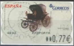 SPAIN- 2004, CARS STAMP LABEL, USED. - Usados