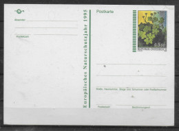 AUTRICHE  Carte PAP   Plantes Nature - Autres & Non Classés