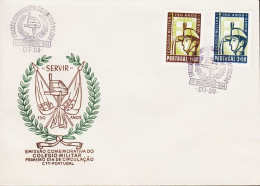 1954. PORTUGAL. COLEGIO MILITAR. Complete Set With 2 Stamps On FDC.  (Michel 829-830) - JF544872 - FDC