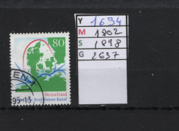 PRIX F. Obl 1634 YT 1802 MIC 1898 SCO 2637 GIB Canal De Kiel  1995 75/12 - Gebraucht