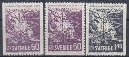 SWEDEN 534-535,unused - Telecom