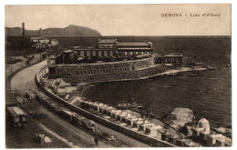 1.7.7 ITALY, GENOVA, LIDO D' ALBARO, 1922, POSTCARD - Genova (Genoa)